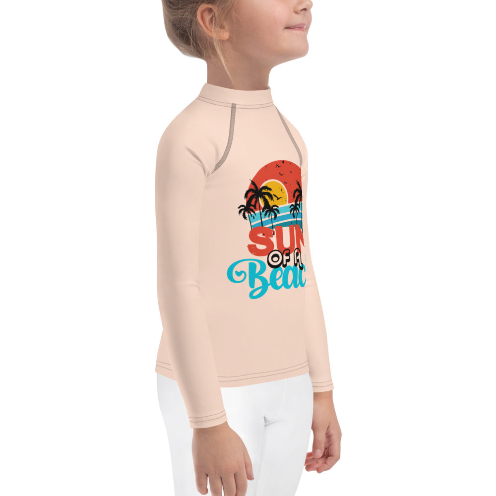 SUN OF A BEACH - Kids Rash Guard