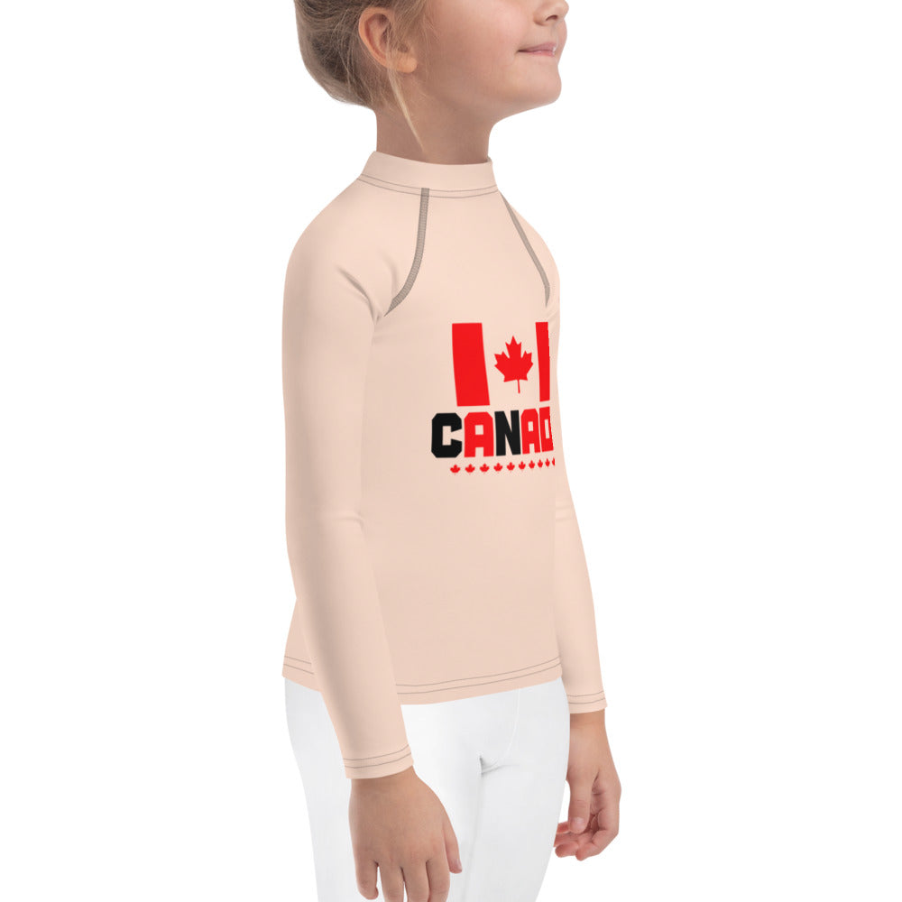 CANADA - Kids Rash Guard