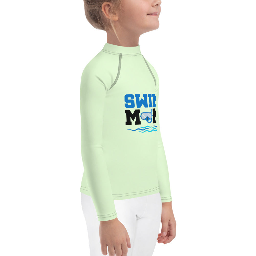 SWIM MOM - Kids Rash Guard