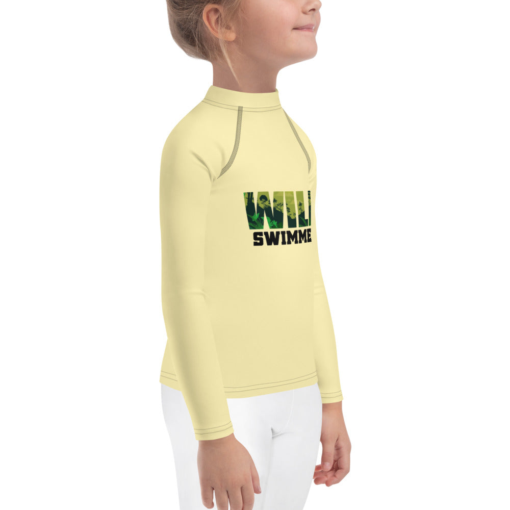 WILD SWIMMER - Kids Rash Guard