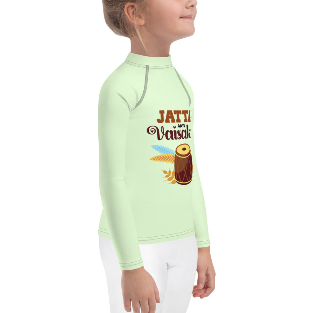 JATTA AAYI VAISAKHI - Kids Rash Guard