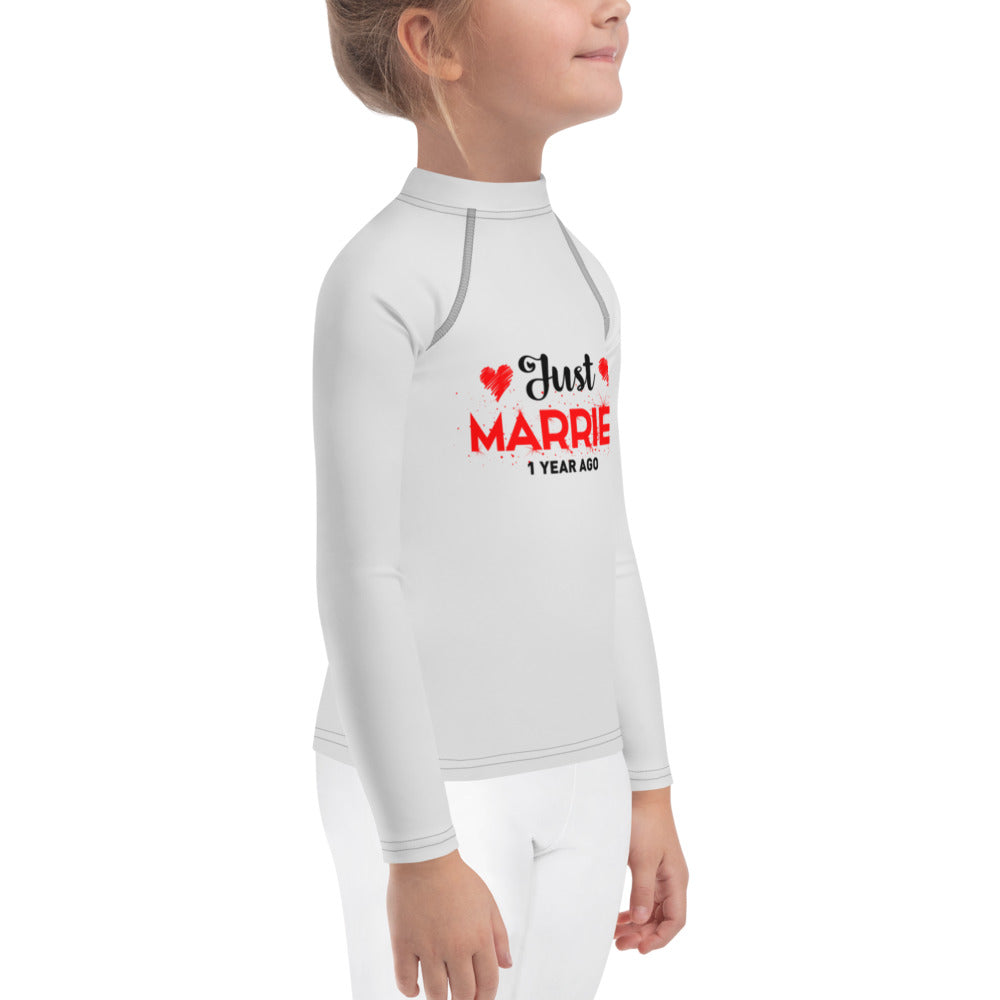 JUST MARRIED - Kids Rash Guard