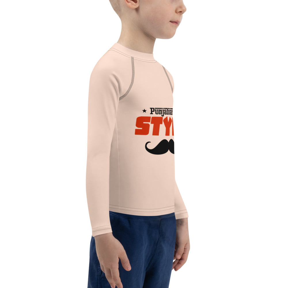 PUNJABIAN DA STYLE - Kids Rash Guard