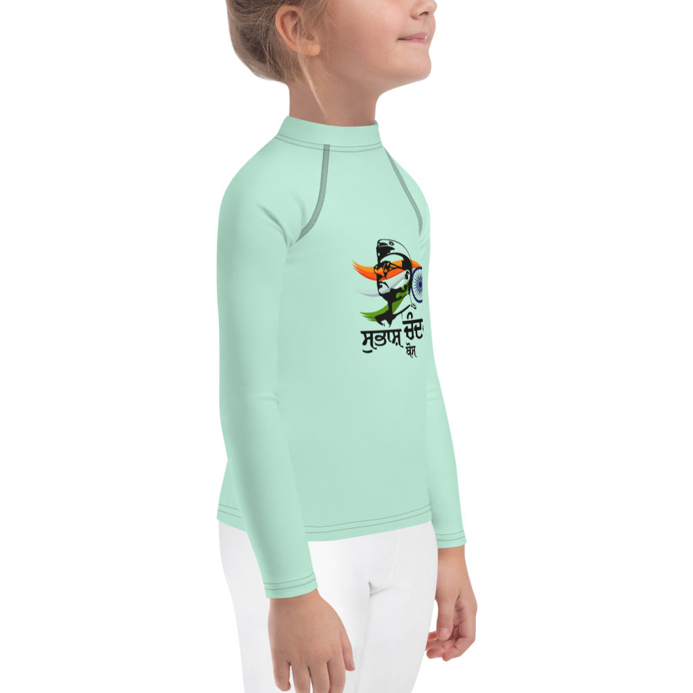 SUBHASH CHANDRA BOSE - Kids Rash Guard