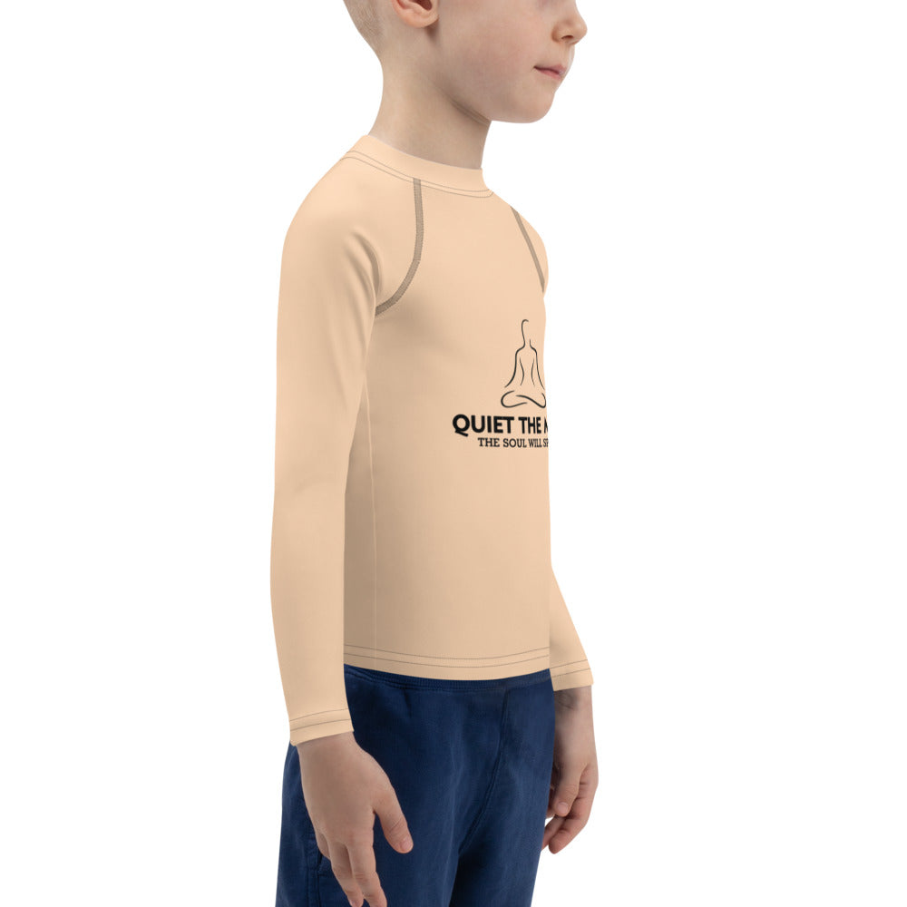 QUIET THE MIND - Kids Rash Guard