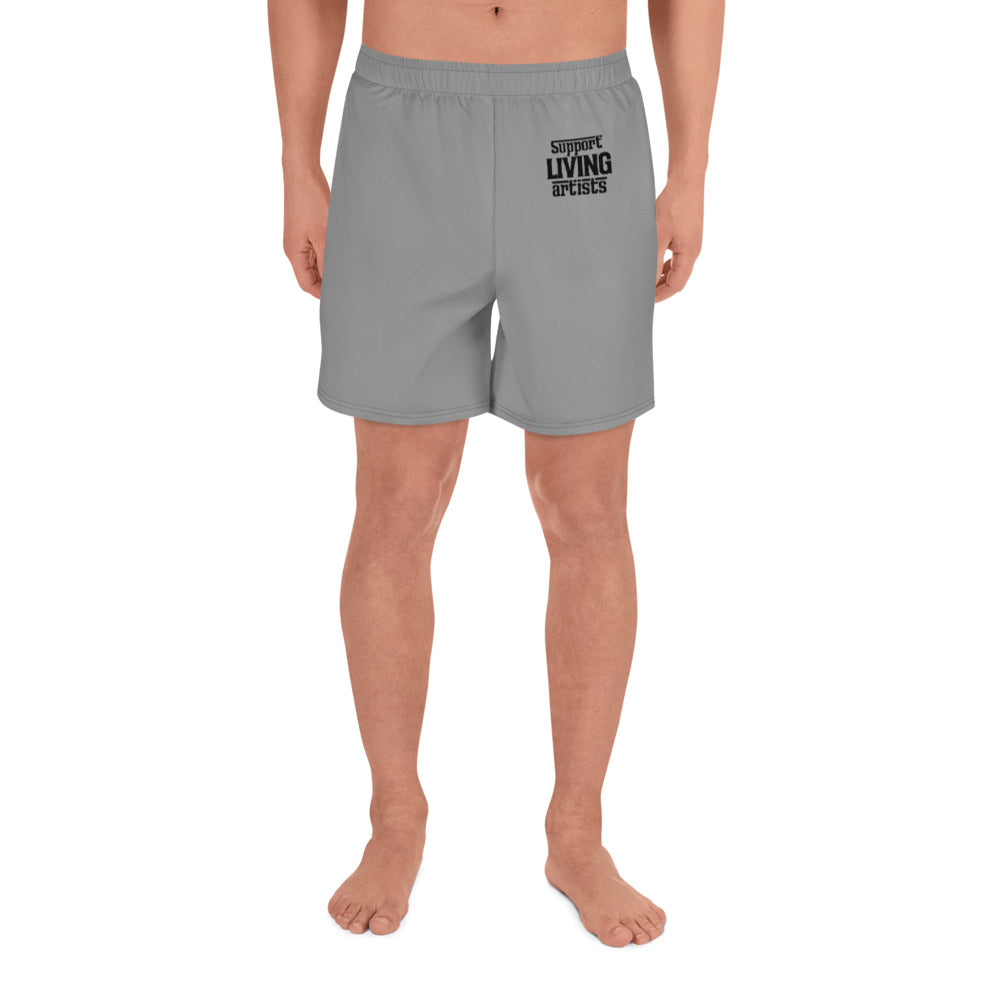 SUPPORT LIVING ARTISTS - Men's Athletic Long Shorts