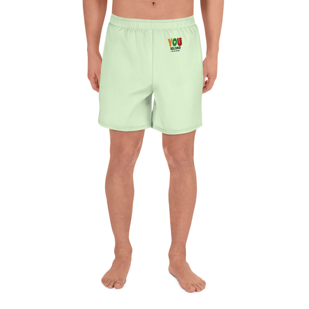 YOU BELONG - Men's Athletic Long Shorts