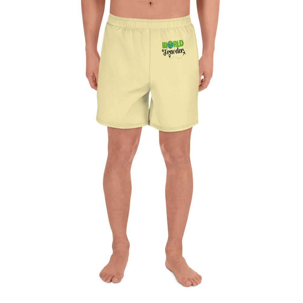 WORLD TRAVELER - Men's Athletic Long Shorts