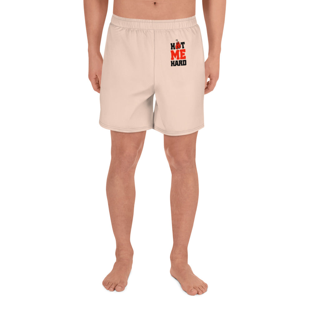 HOT ME HARD - Men's Athletic Long Shorts