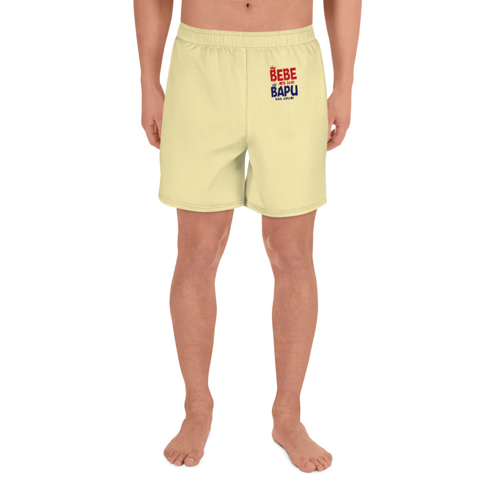 BEBE MERI JAAN BAPU NAAL JAHAAN - Men's Athletic Long Shorts