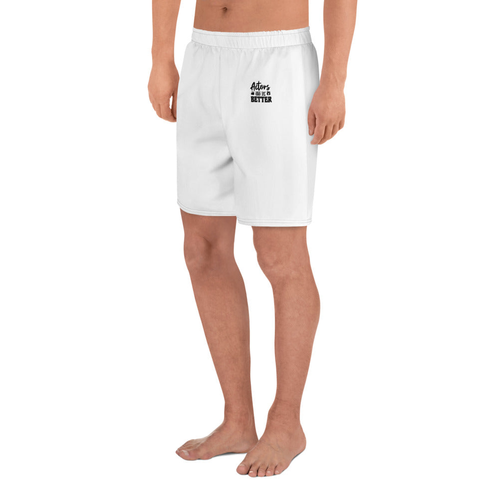 ACTORS DO IT BETTER - Men's Athletic Long Shorts