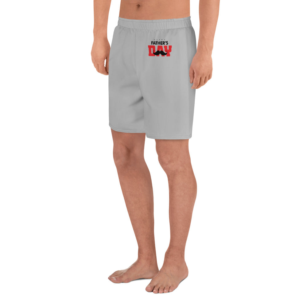 HAPPY FATHER'S DAY - Men's Athletic Long Shorts