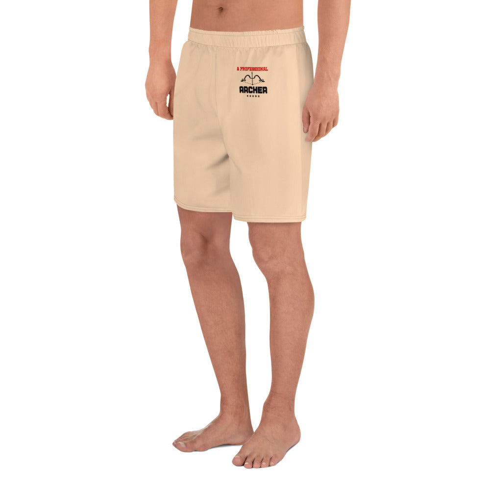 A PROFESSIONAL ARCHER - Men's Athletic Long Shorts