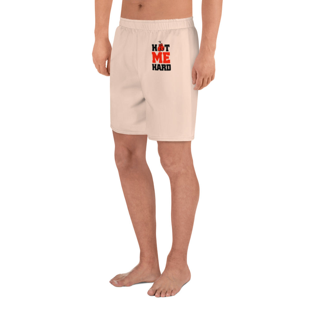 HOT ME HARD - Men's Athletic Long Shorts