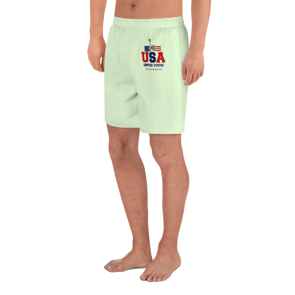 UNITED STATES OF AMERICA - Men's Athletic Long Shorts