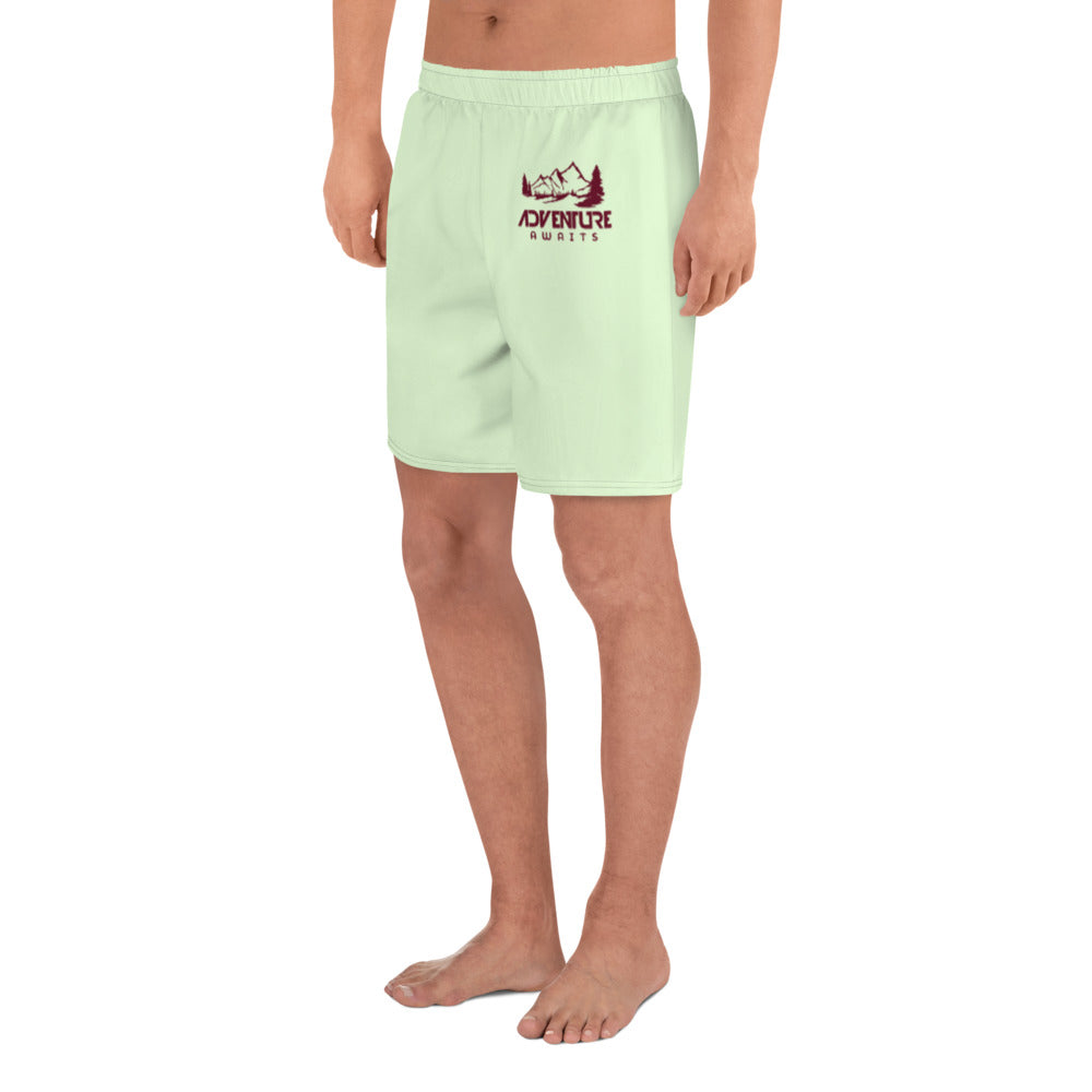 ADVENTURE AWAITS - Men's Athletic Long Shorts