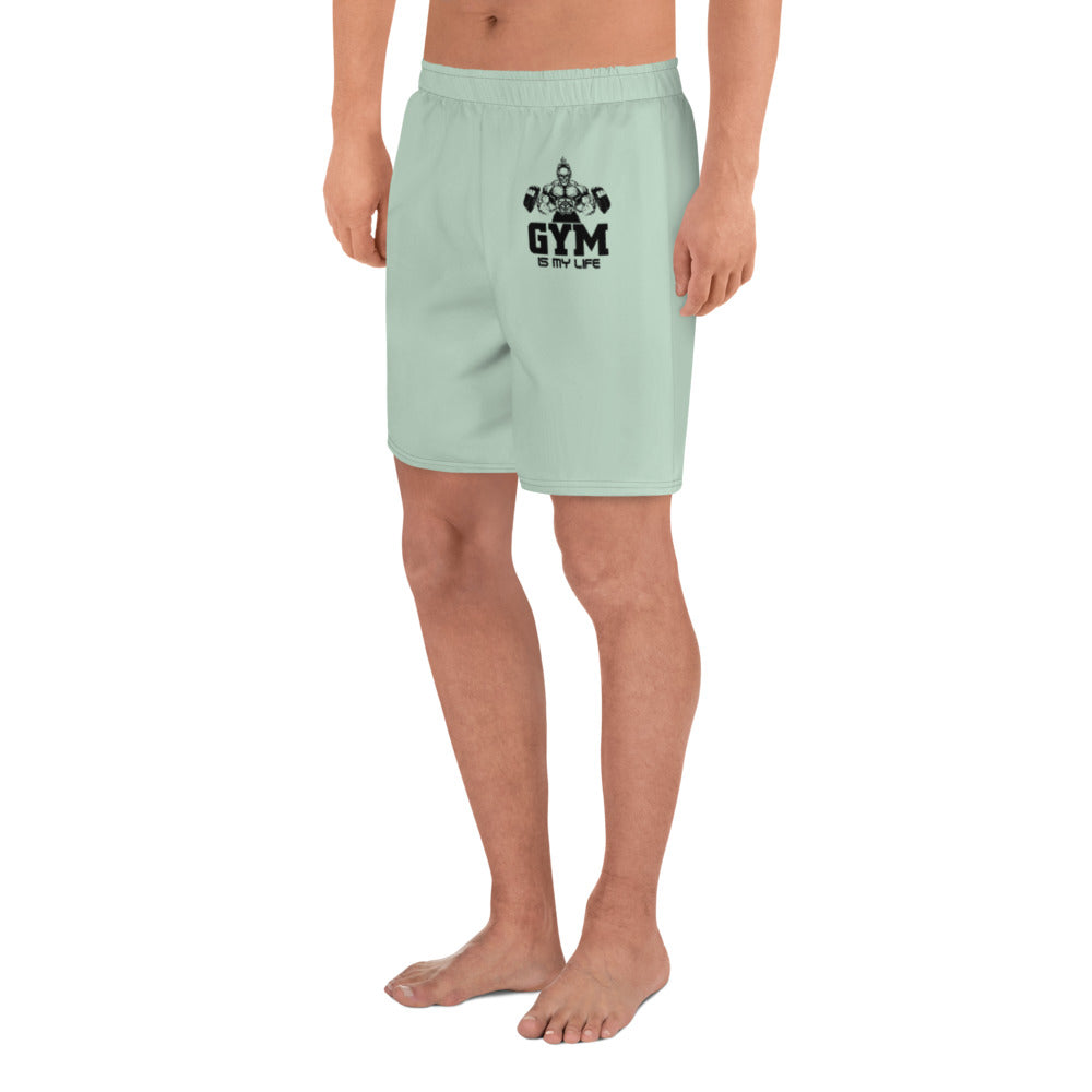 GYM IS MY LIFE - Men's Athletic Long Shorts