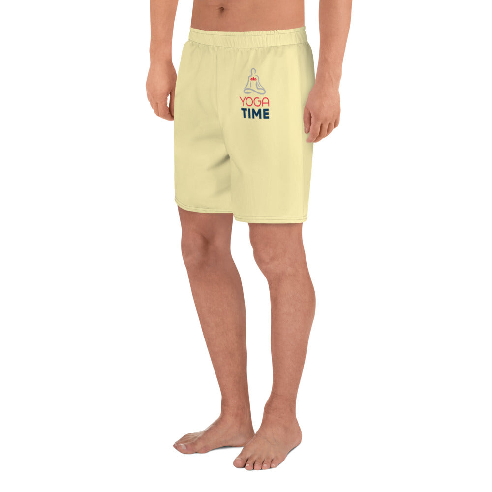 YOGA TIME - Men's Athletic Long Shorts