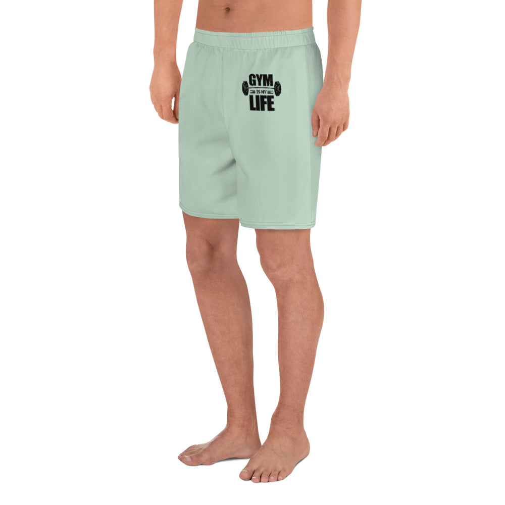 GYM IS MY LIFE - Men's Athletic Long Shorts