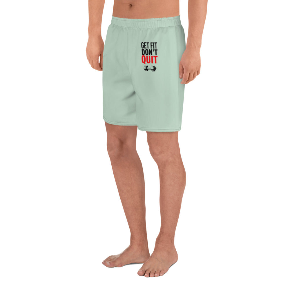 GET FIT DON'T QUIT - Men's Athletic Long Shorts