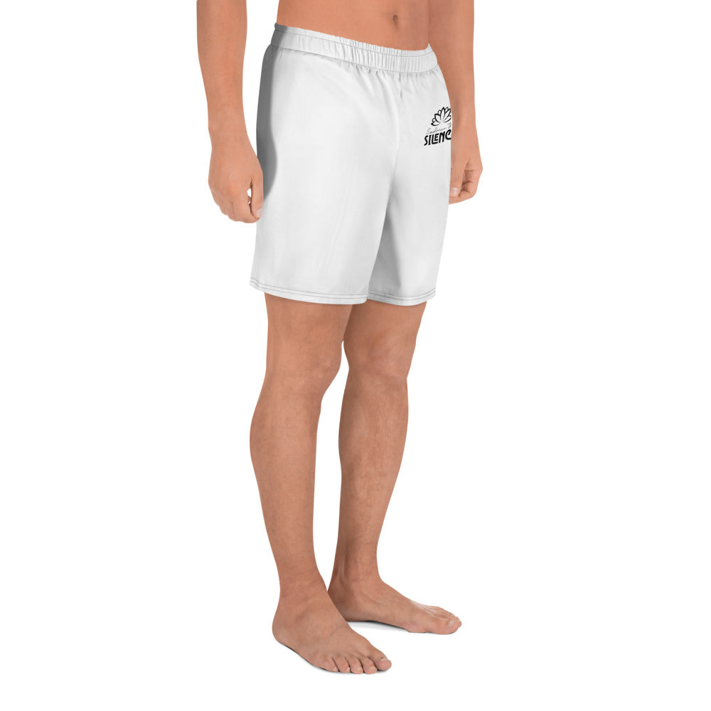 EMBRACE THE SILENCE - Men's Athletic Long Shorts