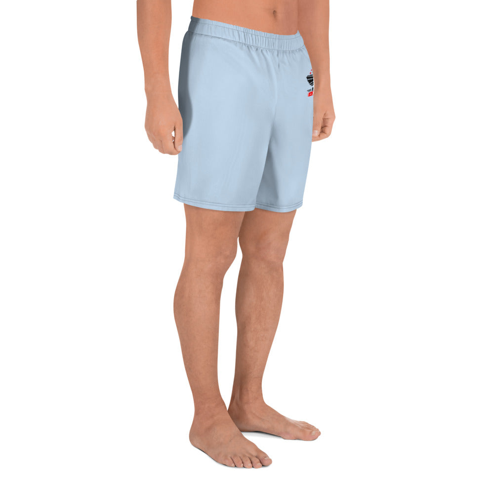 THE GYM IS MY HAPPY HOUR - Men's Athletic Long Shorts