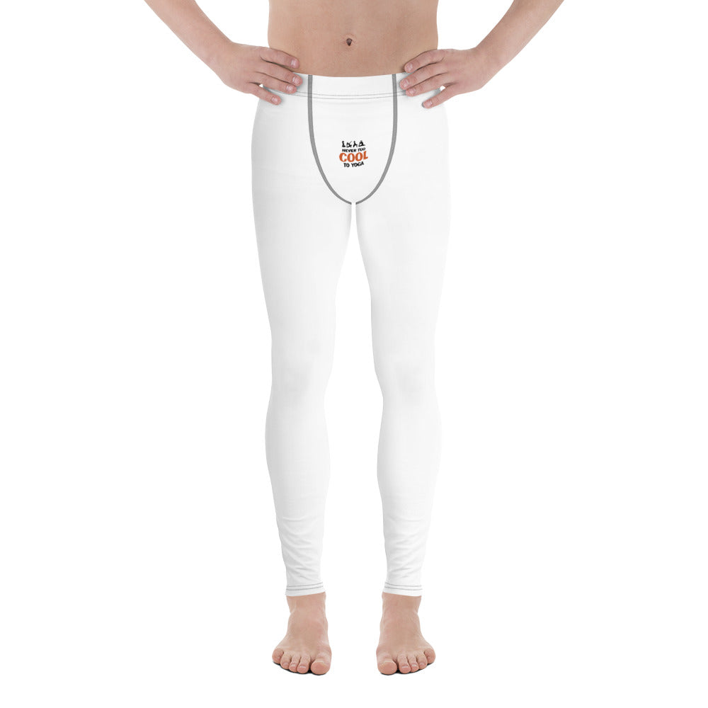NEVER TOO COOL TO YOGA - Men's Leggings