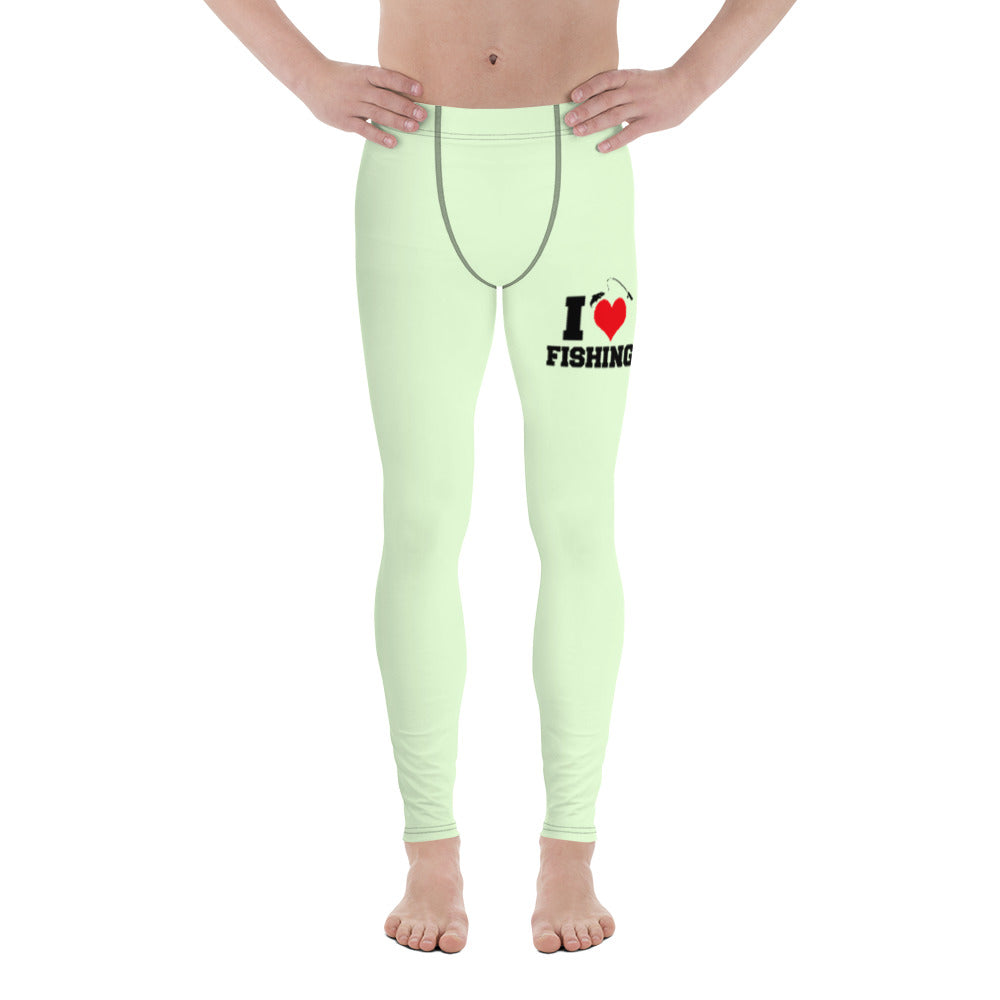 I LOVE FISHING - Men's Leggings