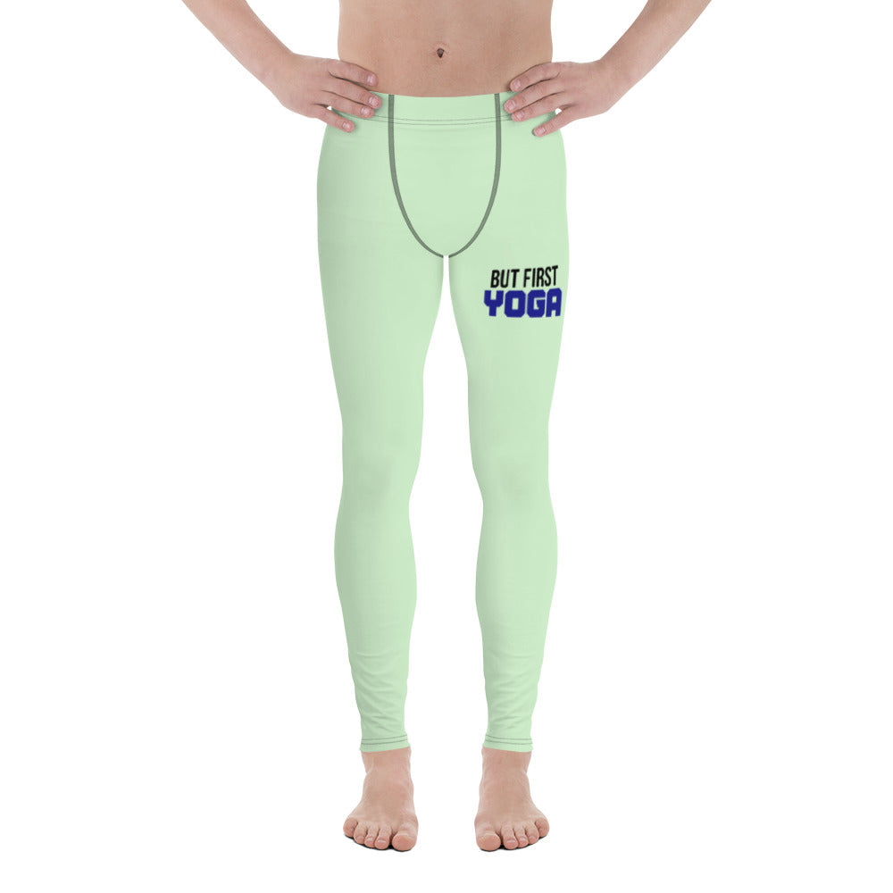 BUT FIRST YOGA - Men's Leggings