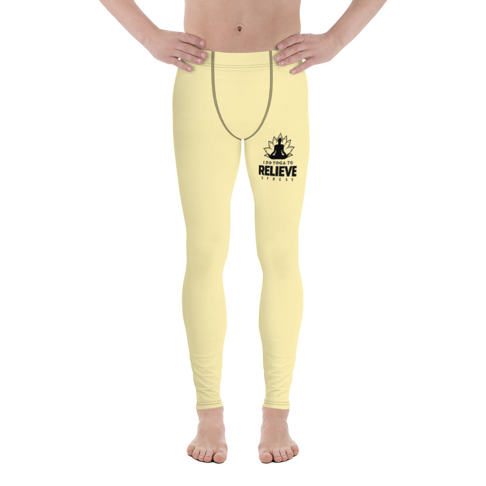 I  DO YOGA TO RELIEVE STRESS - Men's Leggings