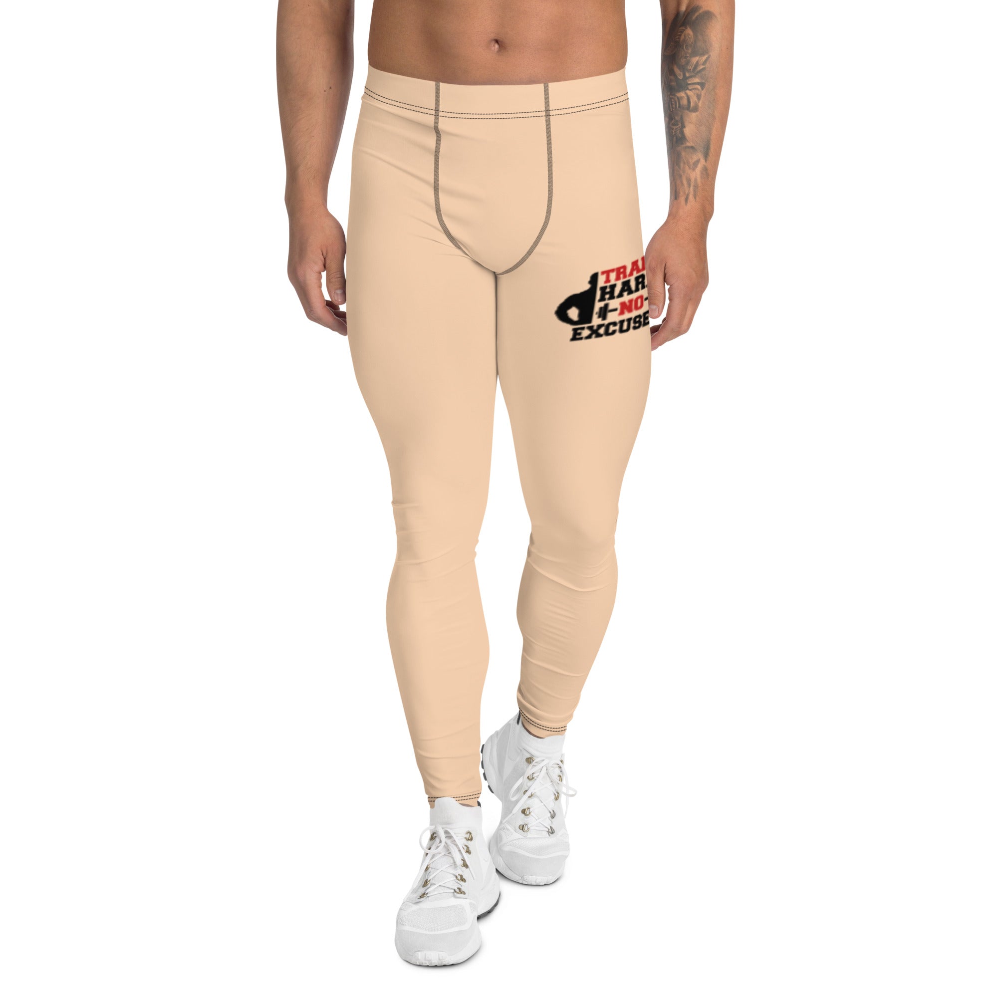 TRAIN HARD NO EXCUSES - Men's Leggings