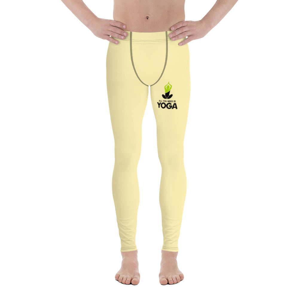 ALL YOU NEED IS YOGA - Men's Leggings