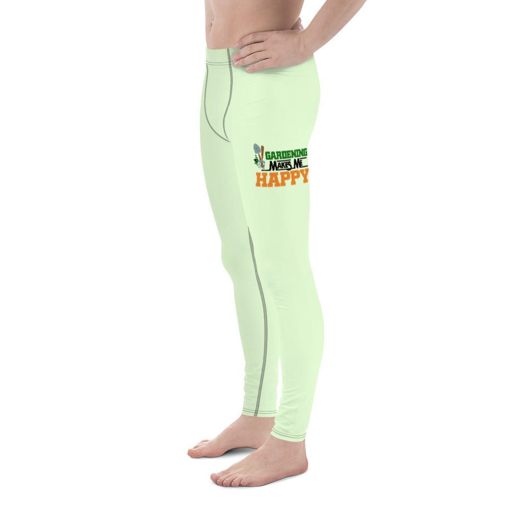 GARDENING MAKES ME HAPPY - Men's Leggings