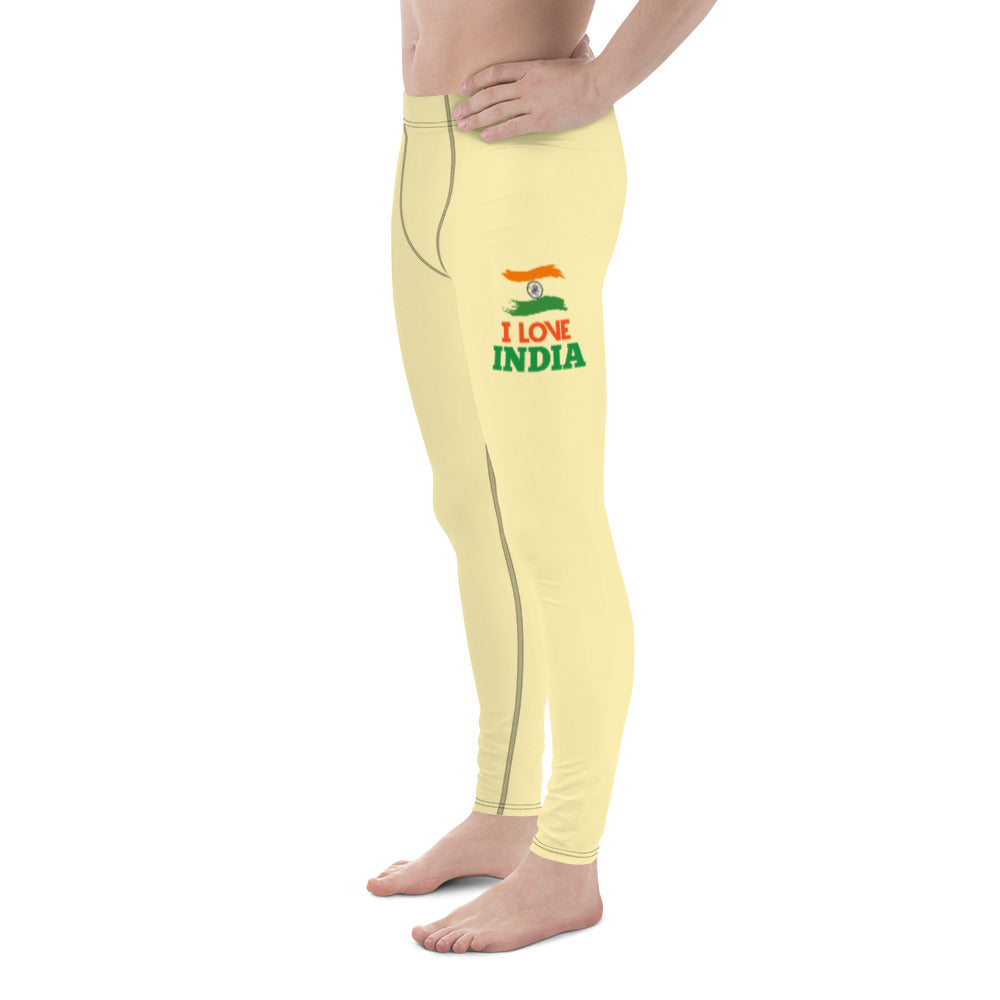 I LOVE INDIA - Men's Leggings