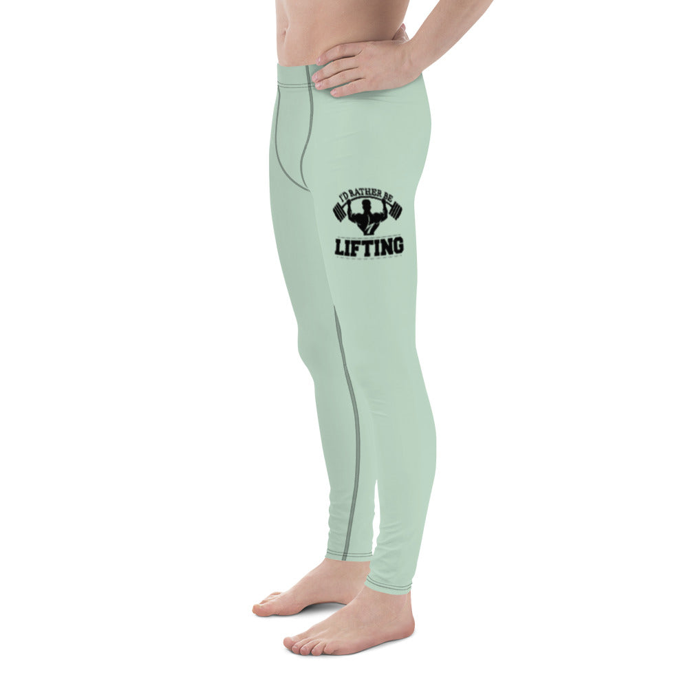 I'D RATHER BE LIFTING - Men's Leggings
