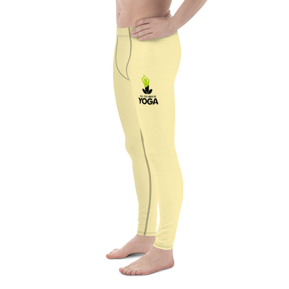 ALL YOU NEED IS YOGA - Men's Leggings