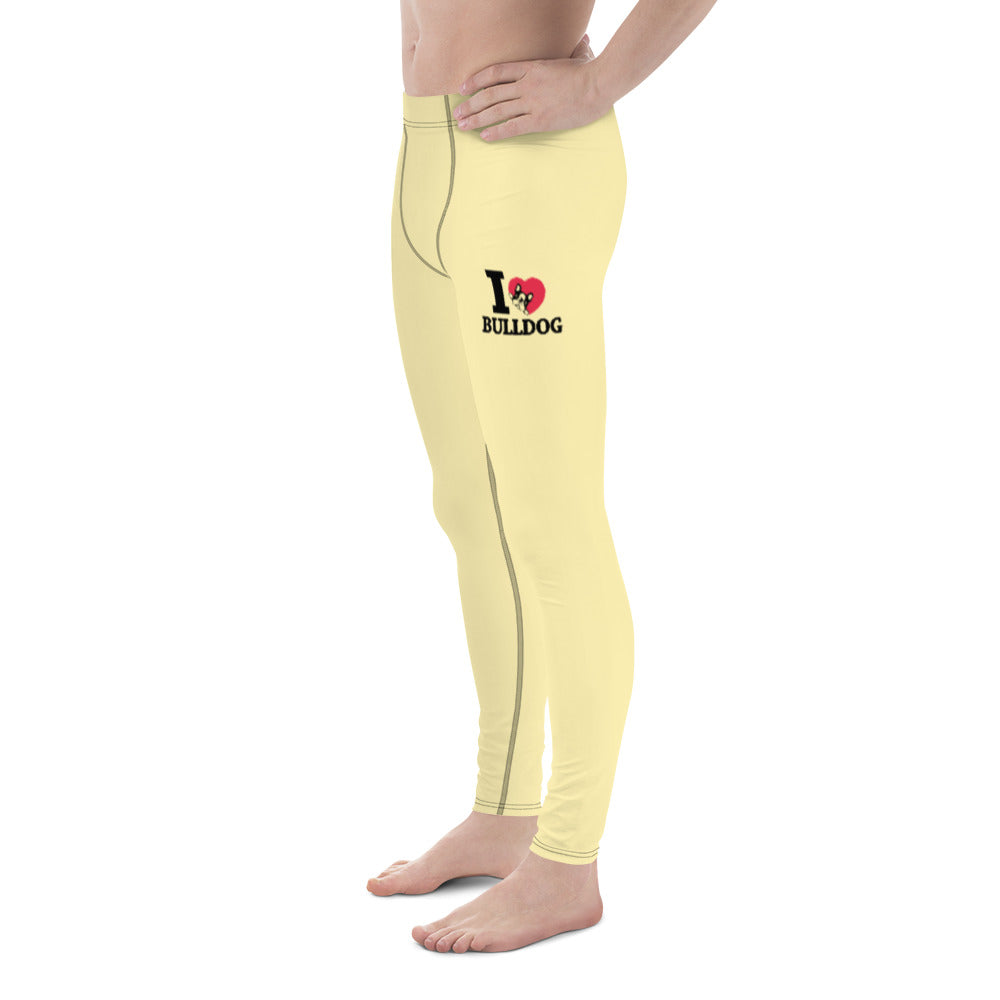 I LOVE BULLDOG - Men's Leggings