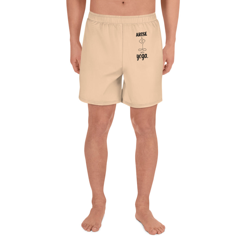 ARISE WITH YOGA - Men's Recycled Athletic Shorts