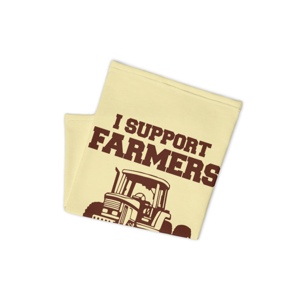 I SUPPORT FARMERS RIGHTS - Neck Gaiter