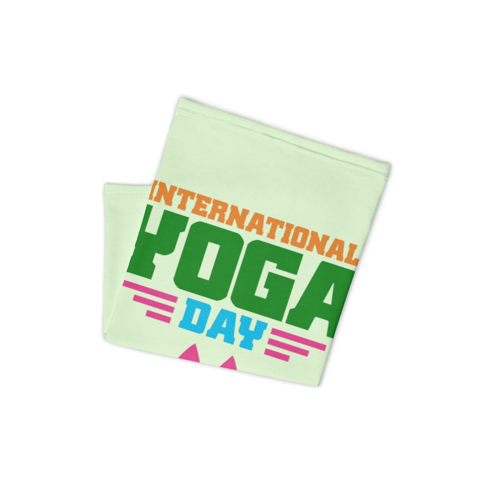 INTERNATIONAL YOGA DAY - Neck Gaiter