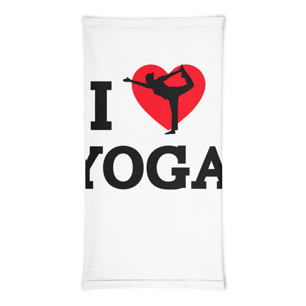 I LOVE YOGA - Neck Gaiter