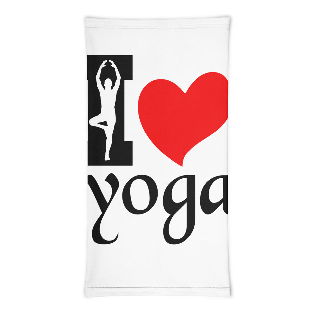 I LOVE YOGA - Neck Gaiter