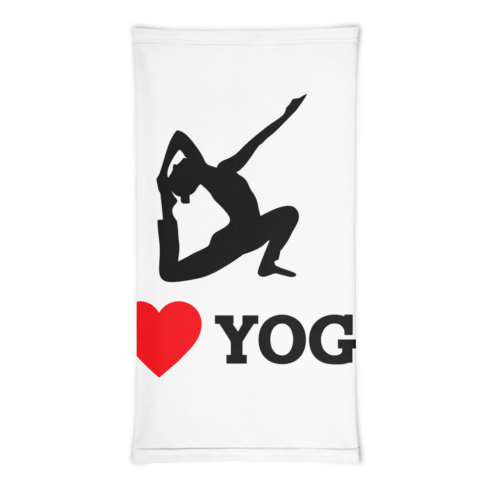 I LOVE YOGA - Neck Gaiter