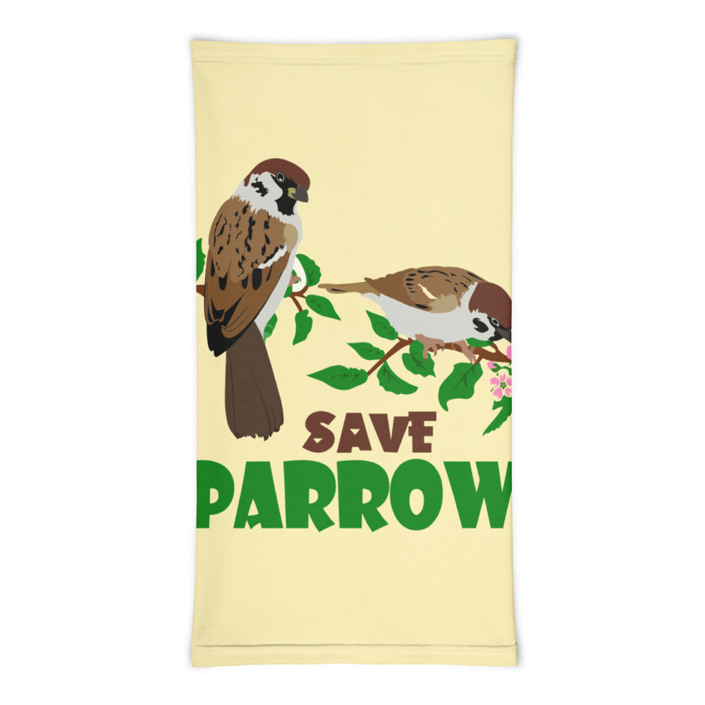 SAVE SPARROWS - Neck Gaiter