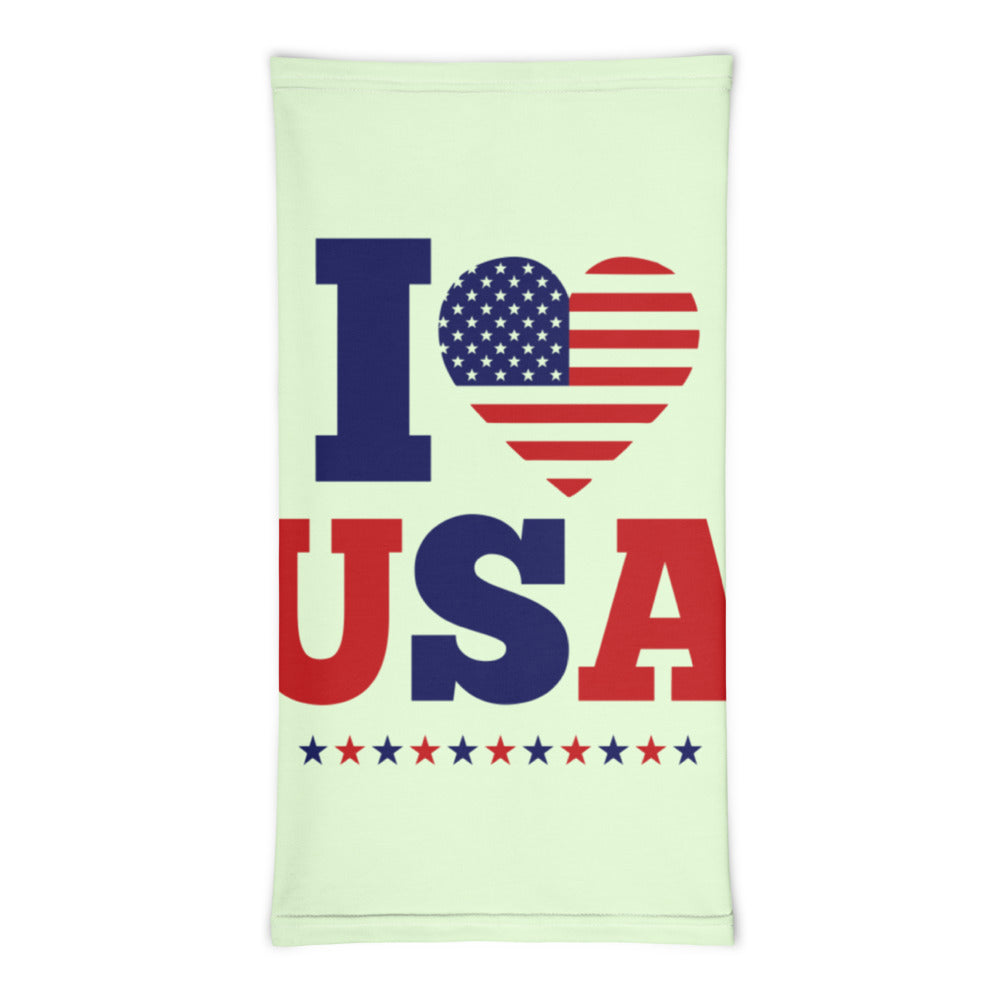 I LOVE USA - Neck Gaiter
