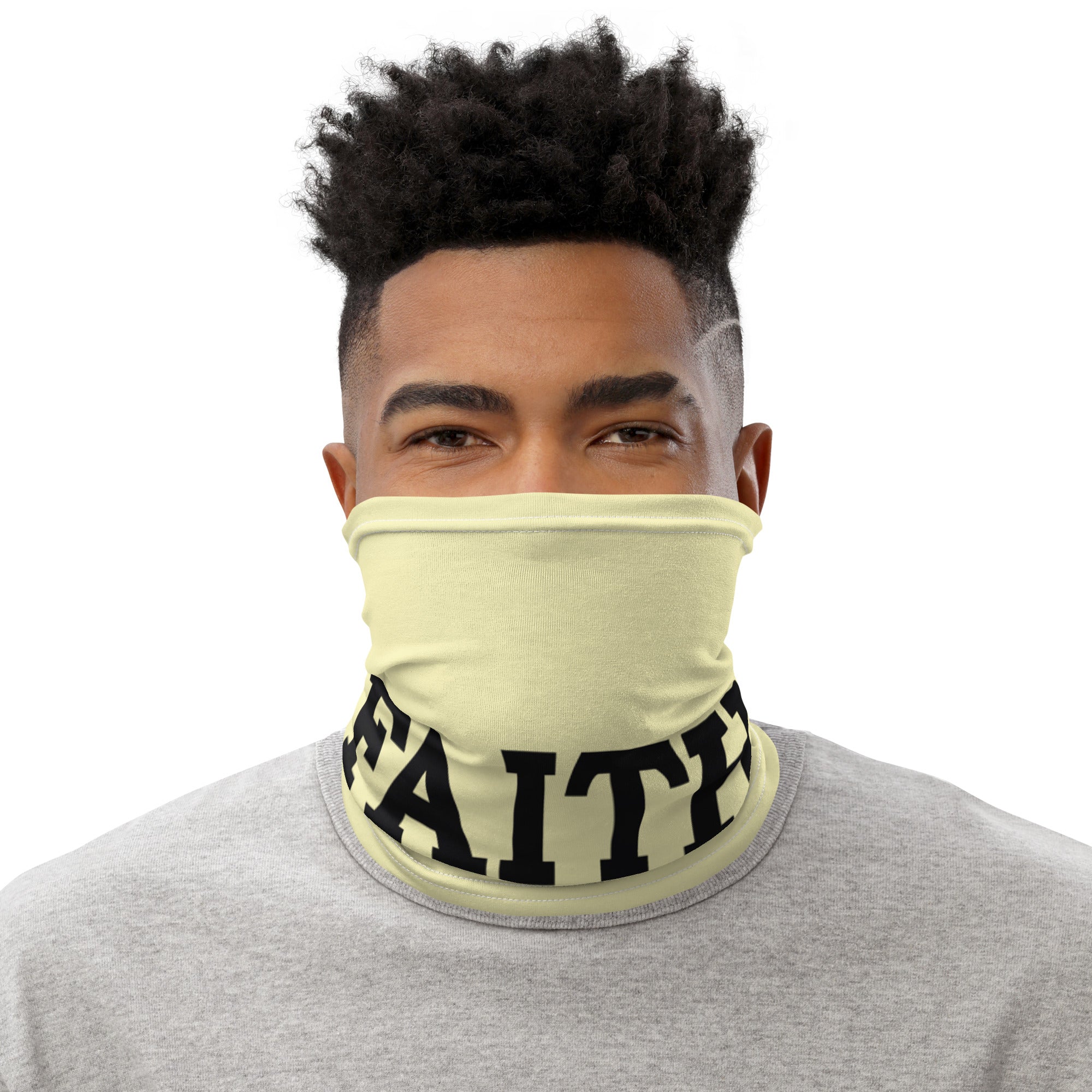 FAITH WEIGHTS & PROTEIN SHAKES - Neck Gaiter