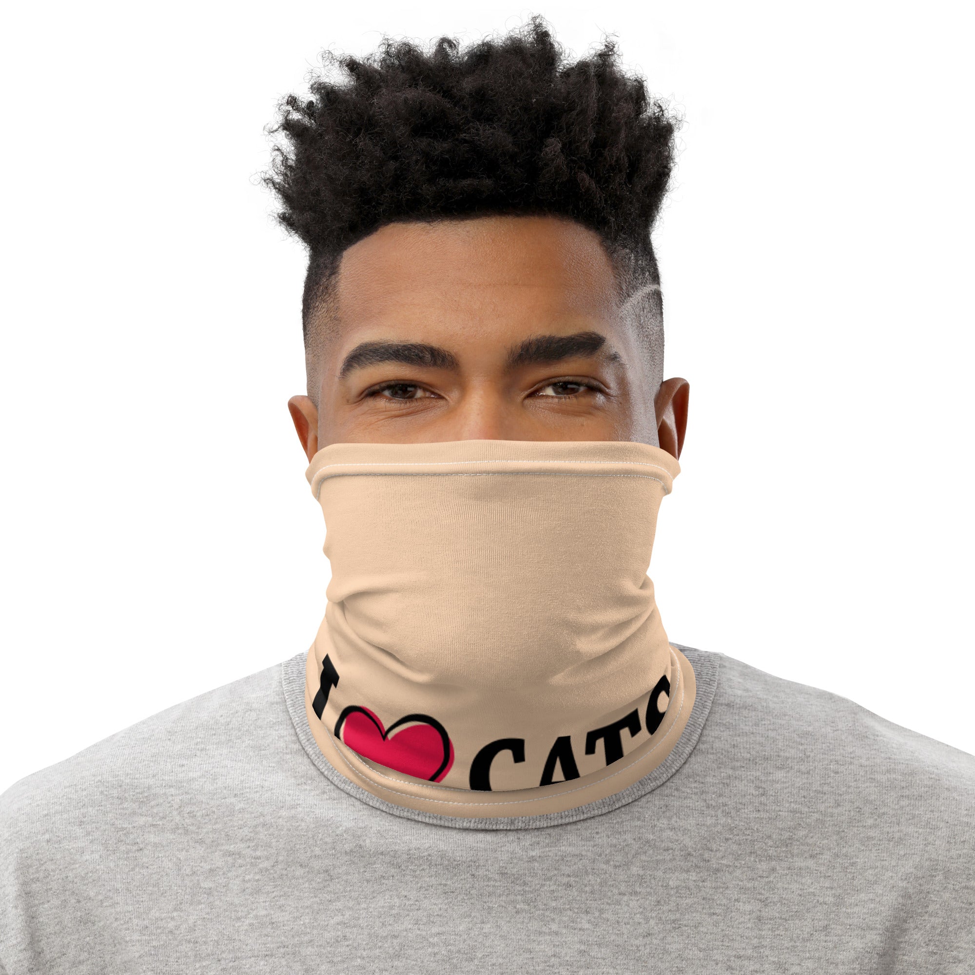 I LOVE CATS - Neck Gaiter