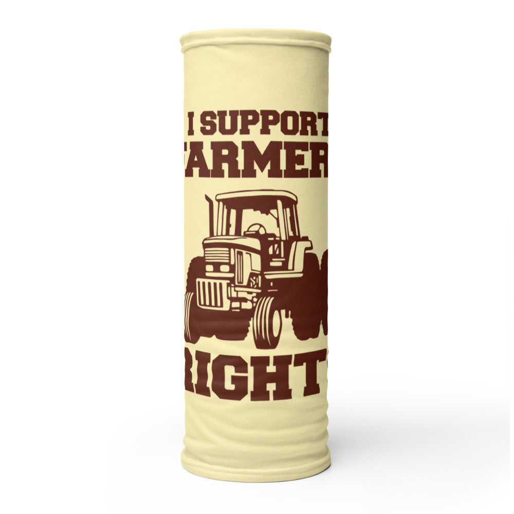 I SUPPORT FARMERS RIGHTS - Neck Gaiter