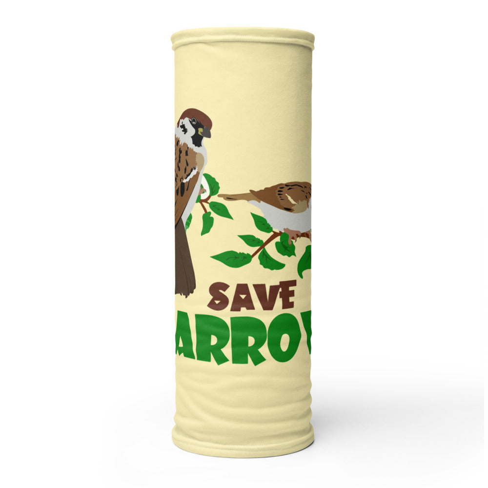 SAVE SPARROWS - Neck Gaiter