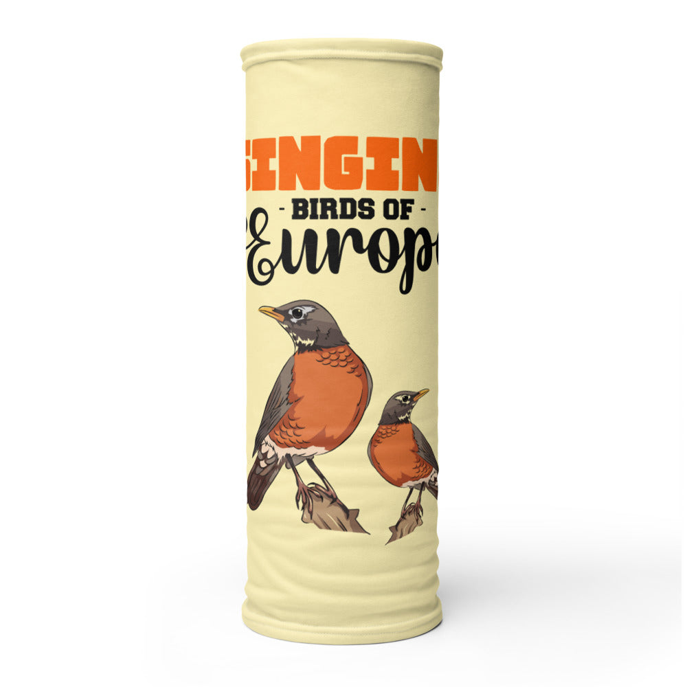 SINGING BIRDS OF EUROPE - Neck Gaiter